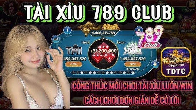 Tài Xỉu 789Club 1 Game tài xỉu 789Club trực tuyến